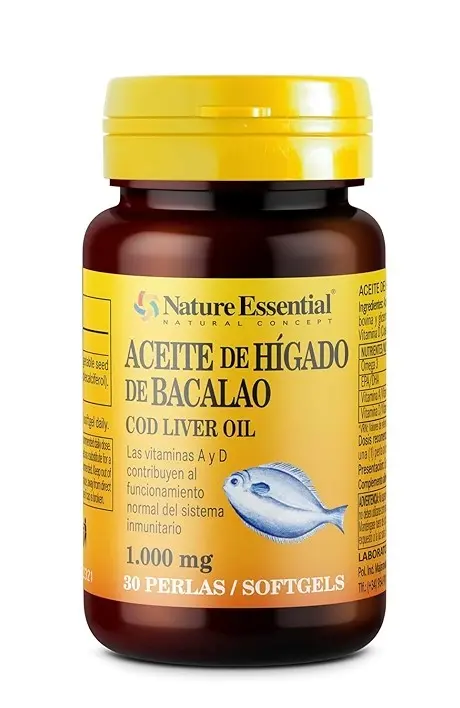 ACEITE HIGADO BACALAO 1000 [NATURE ESSENTIAL]