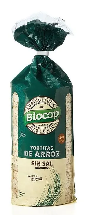TORTITA ARROZ SIN SAL [BIOCOP]